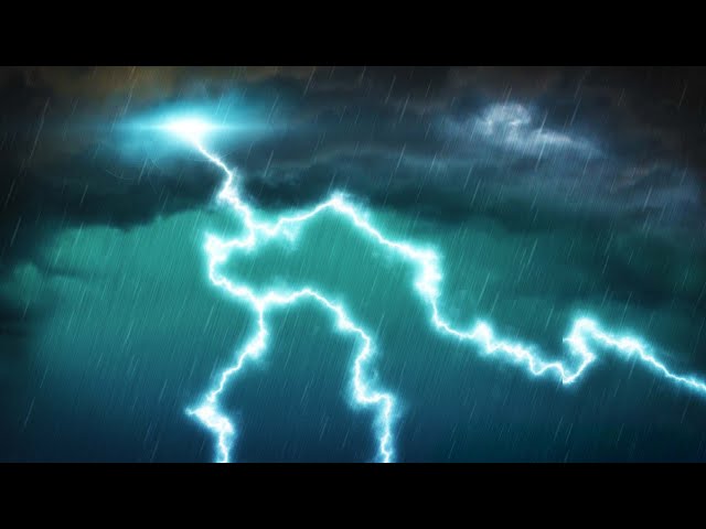 Grand Thunderstorm 10 Hours | Rain and Thunder White Noise for Sleep, Studying or Focus