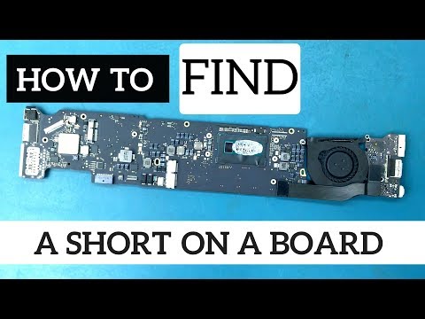 Find A Short On Dead Apple Logic Board 820-00165-A using Flir One Thermal Camera Imager