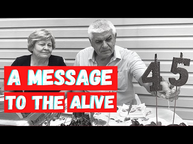 A MESSAGE TO THE ALIVE