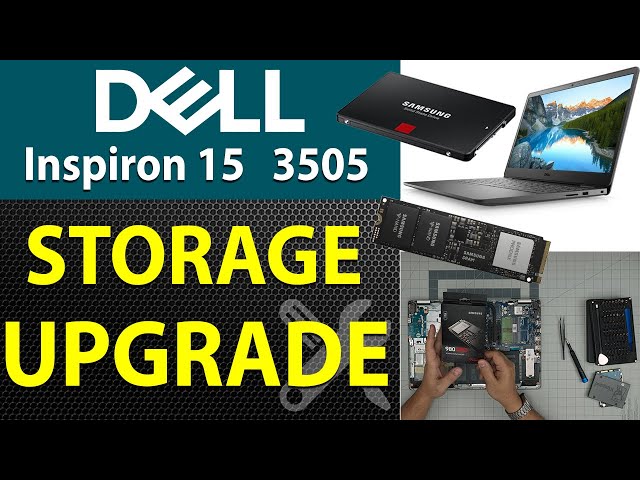 How to Upgrade Storage on Dell Inspiron 15 3505 Laptop | SSD Installation Guide