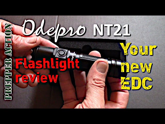 Odepro NT21 flashlight review, you will want this.