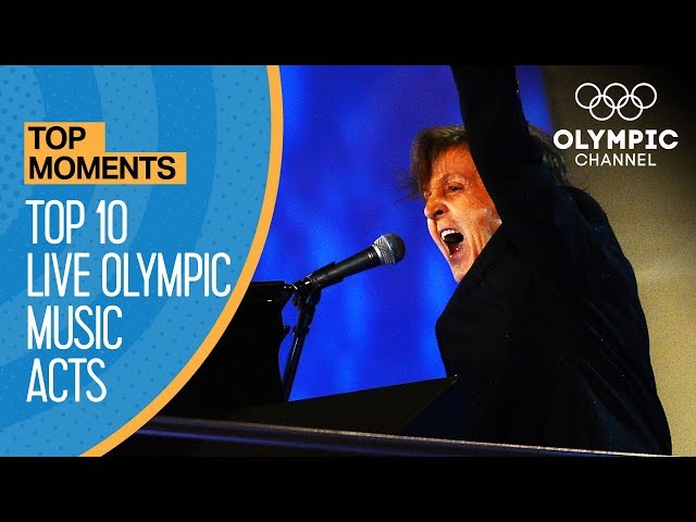 Top 10 Olympic Live Music Performances of All Time | Top Moments