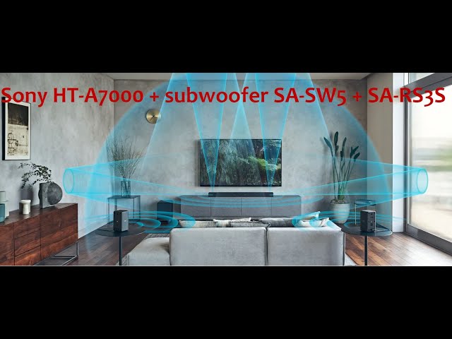 soundbar Sony HT-A7000 + SA-SW5 + SA-RS3S честный обзор не по заказу от простого пользователя