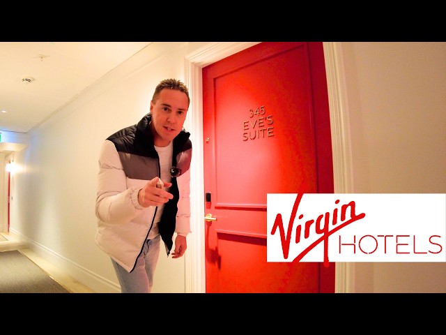 I Stay In A Virgin Hotel For The First Time!