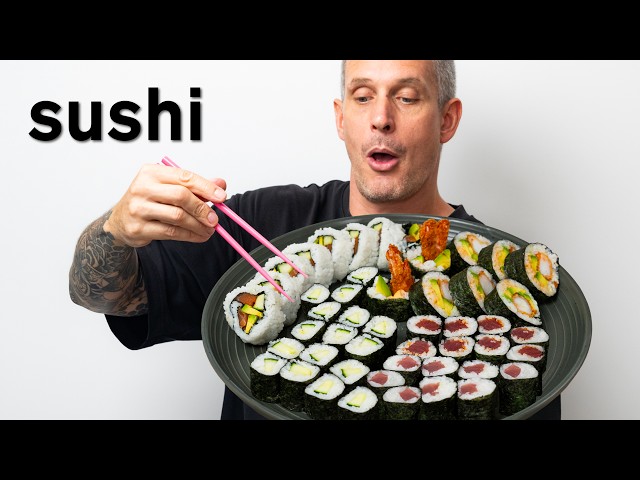3 Sushi Rolls You And The Family Can Make Together