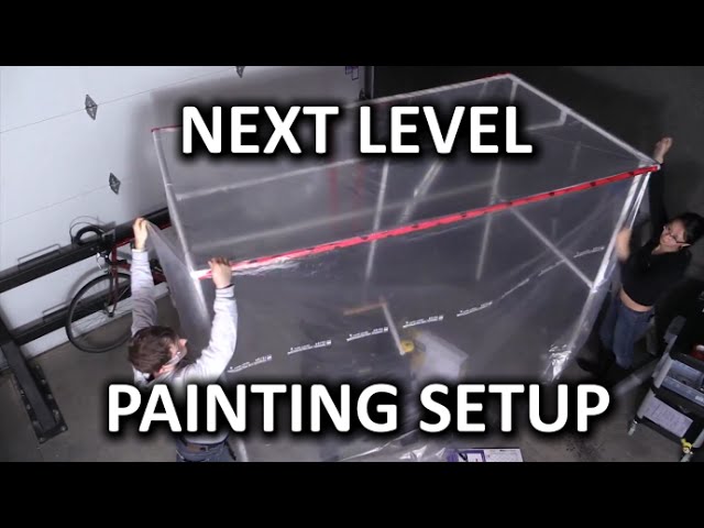 DIY Paint Booth Construction Project!
