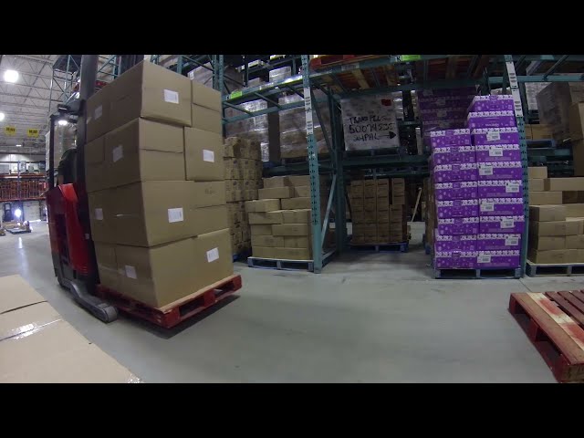 Life of a Narrow Aisle Forklift Driver