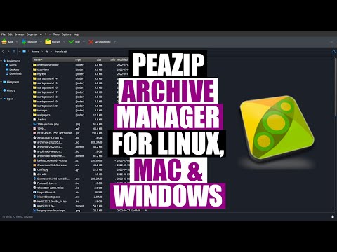 PeaZip is a FREE Archive Manager for Windows, Mac & Linux