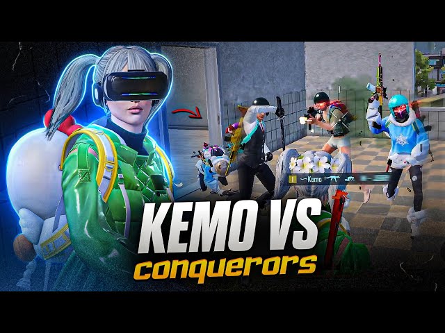 KEMO The Conquerors Rampage! | [0.1sec Reflex] | BGMI 🔱
