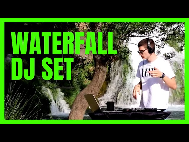 Outdoor DJ Set at Beautiful Waterfalls: Funky Latin House Mix 🌊