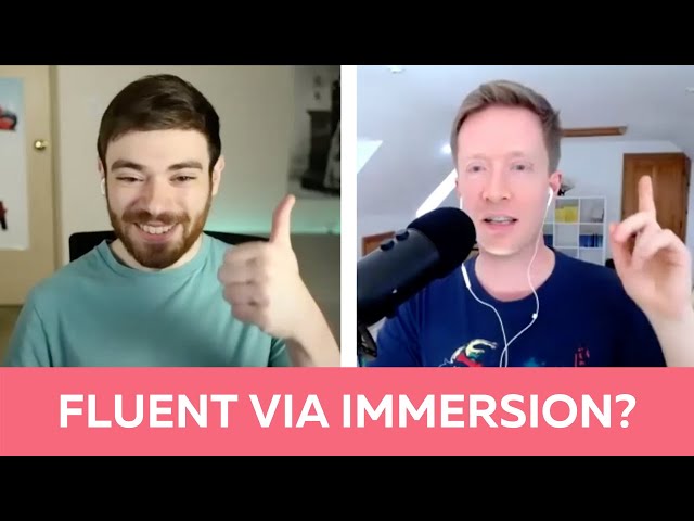 Does immersion have to hurt? Language learning secrets from @mattvsjapan