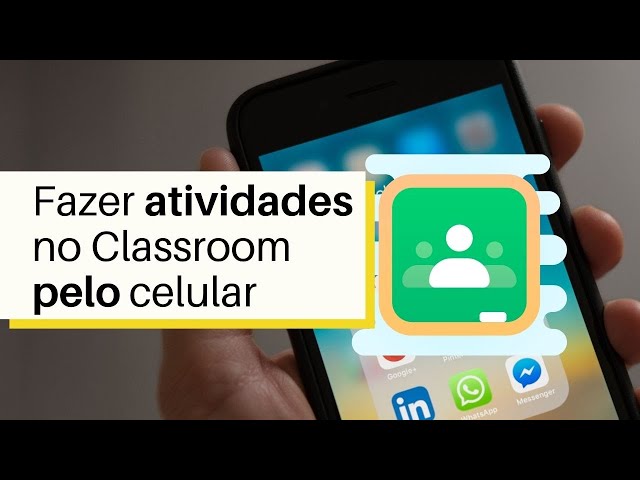 Como FAZER atividade no Google Classroom no celular?
