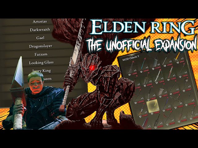 NEW Elden Ring Mod With 50+ NEW Weapons, New Armor, Spirits & MORE!
