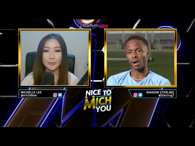 Exclusive: Sterling talks about Grealish arrival, City's No.9 issues & Title Race | Nice To Mich You