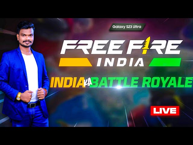 😍 Finally !! Free Fire India Fun Match & Giveaways Live | Galaxy S23 Ultra  | PVS GAMING