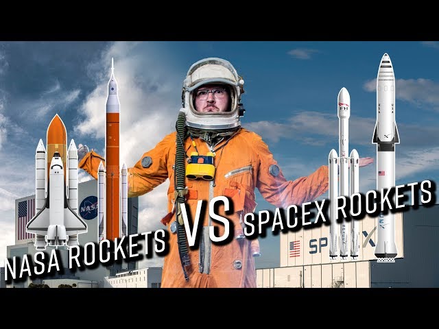 SpaceX rockets vs NASA rockets
