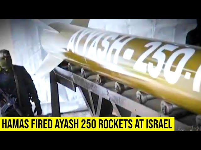Hamas launched Ayyash rockets from the Gaza Strip at northern Israel.