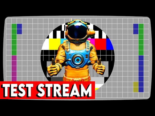 Test Stream! Will my old PC will Run No Man's Sky and livestream at the same time!