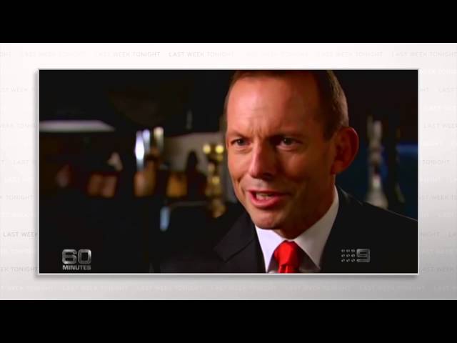 Tony Abbott, President of the USA of Australia: Last Week Tonight with John Oliver (HBO)
