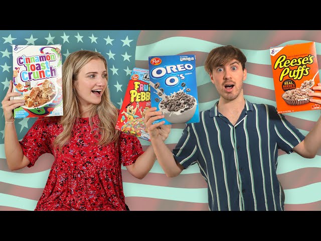 We Tried Rating American Breakfast Cereals | VT Challenges
