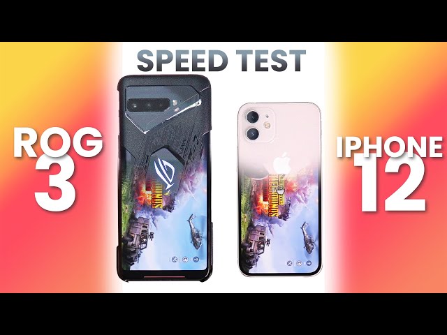 iPhone 12 Vs Asus Rog 3 Speed Test 🔥 Konsa Jitega?? 🔥