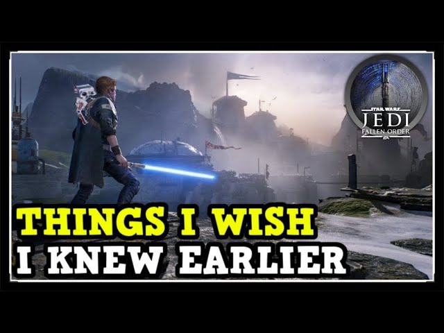 Things I Wish I Knew Earlier In Jedi Fallen Order (Tips & Tricks)