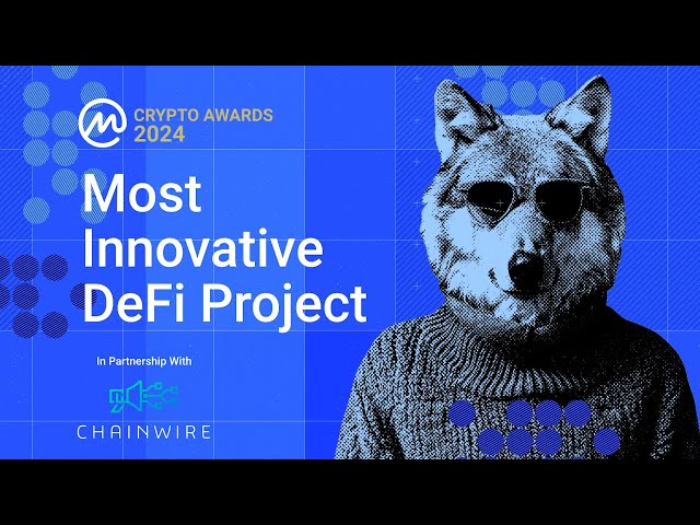 Most Innovative DeFi Project - CoinMarketCap Crypto Awards 2024