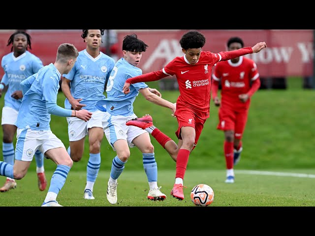 Highlights: Liverpool U18s 1-2 Manchester City