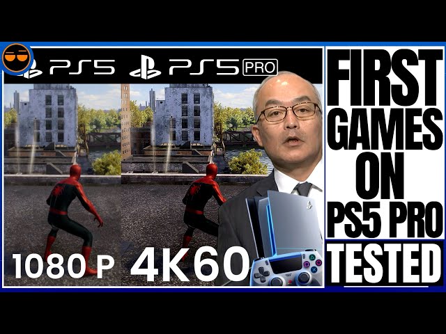 PLAYSTATION 5 - PS5 PRO GTA 6 - 60 FPS / FIRST PS5 PRO GAMES TESTED !? / 1080 TO 4K PS5 PRO UPGRADE…