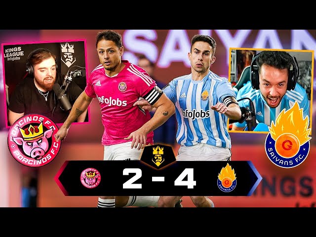 SAIYANS VS PORCINOS | MEJORES MOMENTOS Jornada 1 Kings League - TheGrefg