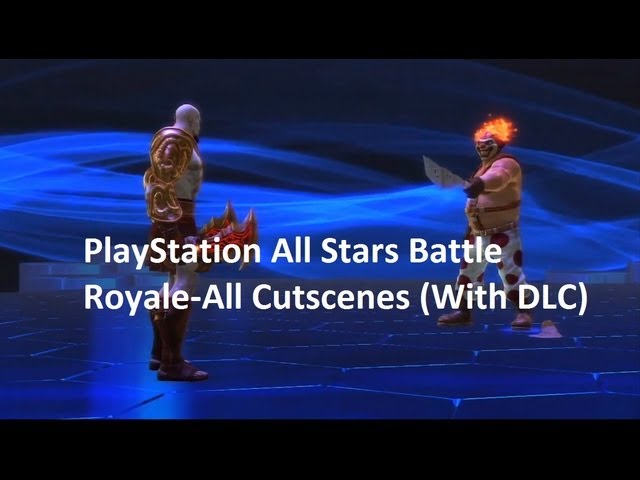 PlayStation All Stars Battle Royale-All Cutscenes (With DLC)