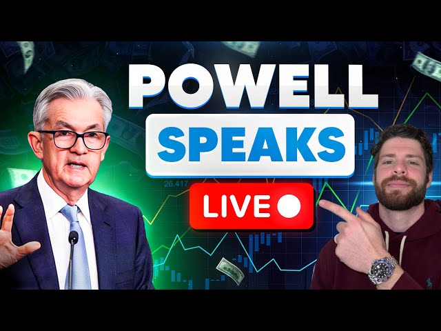 🔴WATCH LIVE: FOMC JEROME POWELL SPEECH! FED POWELL AND KAI RYSSDAL INTERVIEW