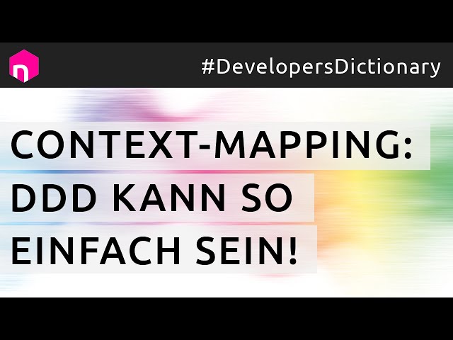 Context-Mapping: So einfach kann DDD sein! // deutsch