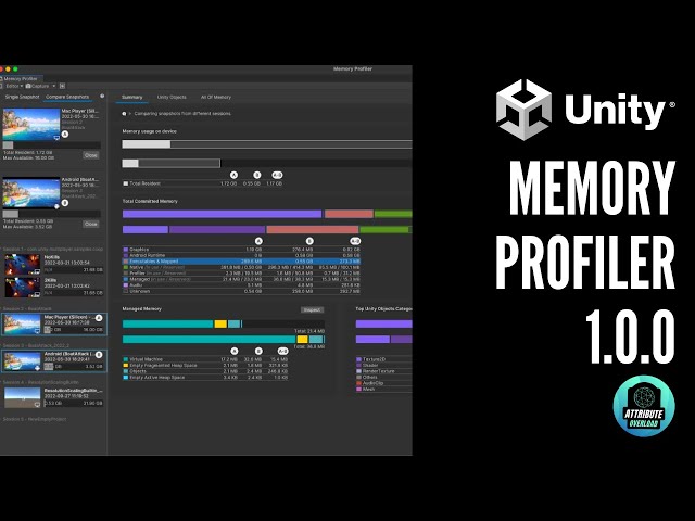 Todo lo que necesitas saber sobre Memory Profiler 1.0.0 | Unity