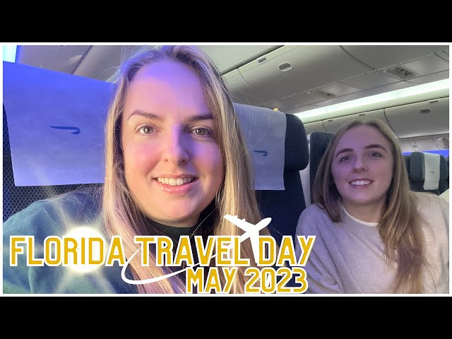 Florida Travel Day Vlog May 2023 | BA London to Orlando Economy