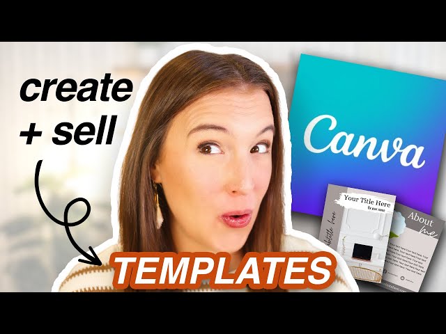 How to make money online with CANVA TEMPLATES in 2024 💰🚀