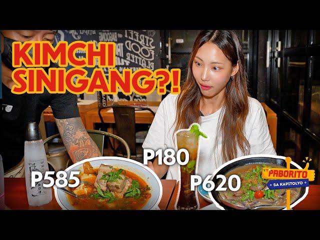 Korean Foodie's Filipino Fine Dining Mukbang! | PABORITO in Kapitolyo