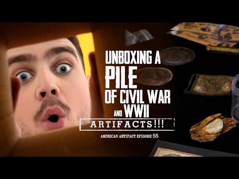 Unboxing a PILE of Civil War & WWII Artifacts! | American Artifact Episode 55