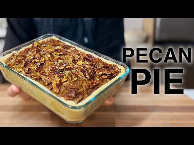 Pecan Pie | Extra Flaky Crust With Perfectly Sweet Filling!