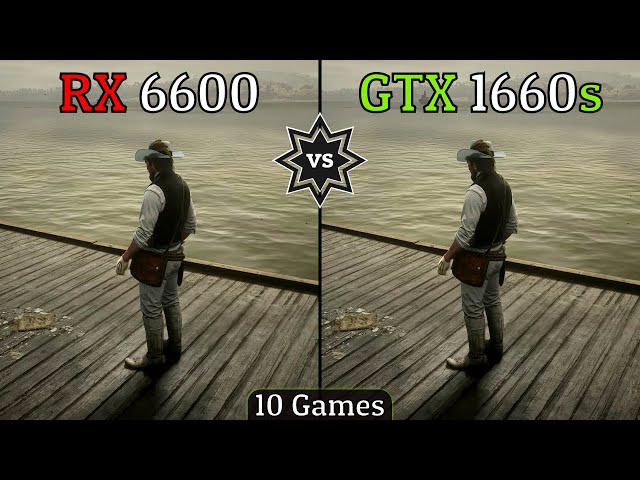 GTX 1660 Super vs RX 6600 | 🤔 How Big Is The Difference?