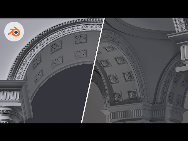 How to model an arch in Blender - Full tutorial