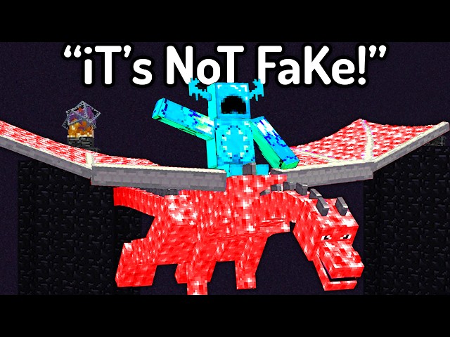 The FUNNIEST Fake Minecraft Speedruns...