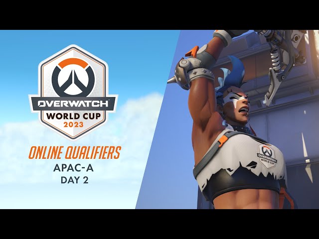 Overwatch World Cup Online Qualifiers APAC-A | Day 2