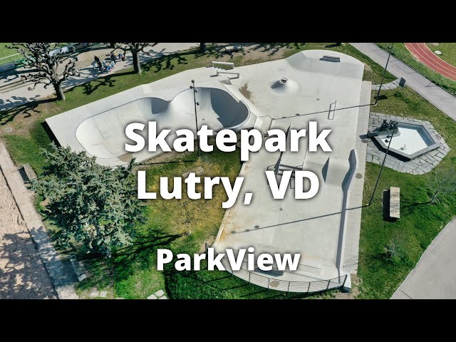 Skatepark de Lutry, VD / Schweiz (#ParkView Tour 418)