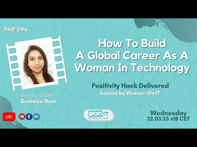 How To Build A Global Career As A Woman In Technology
