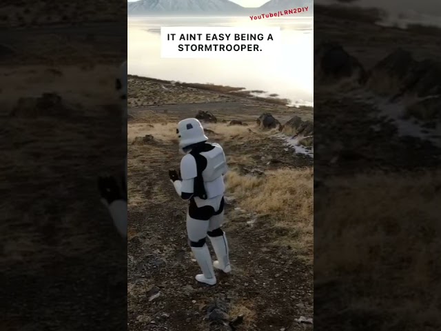 It’s Hard to See When You’re a Stormtrooper