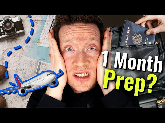 How Can I Prepare To Travel Abroad In 1 Month?