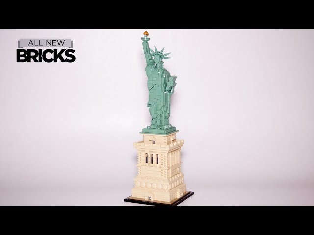 Lego Architecture 21042 Statue of Liberty Speed Build