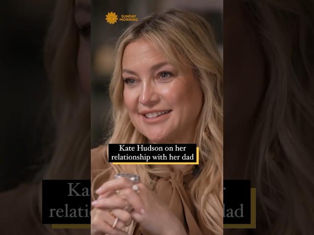 Kate Hudson says her relationship with her dad is “warming up” #shorts