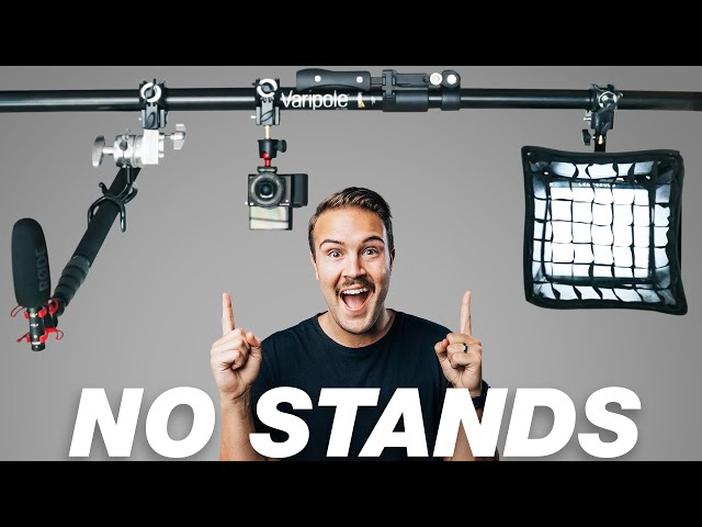 Every SMALL YouTube Studio Needs This Pole! (Impact Varipole Review)